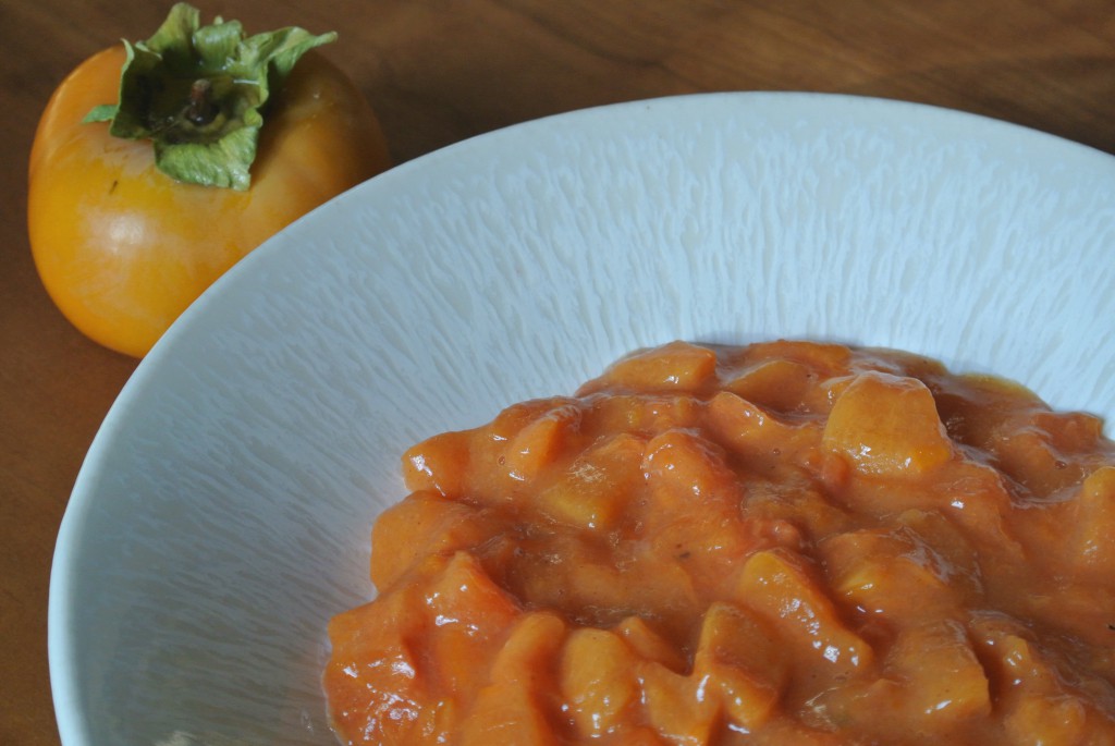Warm Persimmon Compote